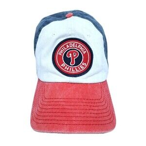 Philadelphia Phillies American Needle Strapback Hat Cap Red White Blue Retro